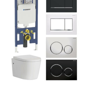 Geberit In-Wall Wall Hung Toilet Suit