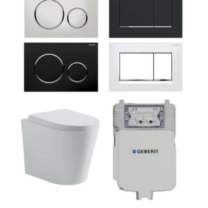 Geberit In-Wall Floor Toilet Suit