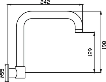 Ideal Swivel Wall Outlet - Image 2